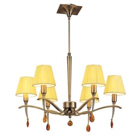 Siena Antique Brass Crystal Ceiling Lights Mantra Shaded Crystal Fittings Siena Antique Brass Crystal Ceiling Lights Mantra Shaded Crystal Fittings